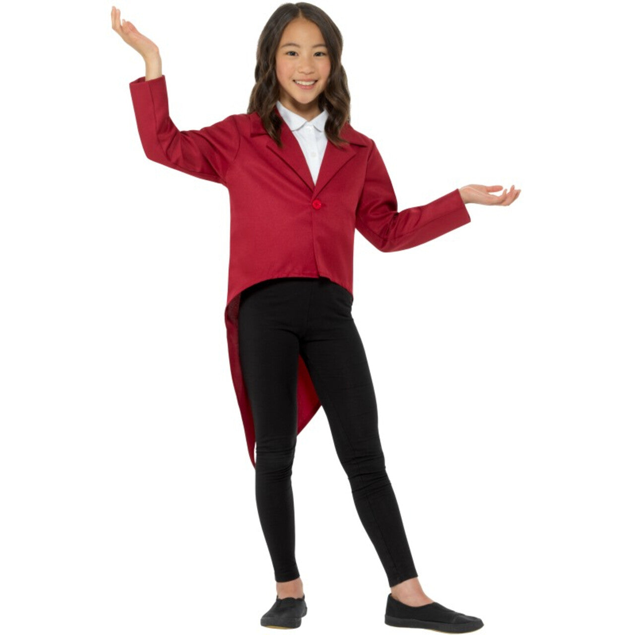 Op deze afbeelding zie je een Kostuums, van het merk Smiffy's. Rokkostuum Dirigent Rood Kind