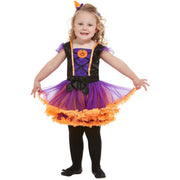 Op deze afbeelding zie je een Kostuums, van het merk Smiffy's. Schone Pompoen Heks Halloween Meisje Kostuum