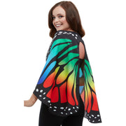 Op deze afbeelding zie je een Kostuums, van het merk Smiffy's. Cape Kleurige Monarch Vlinder Vrouw