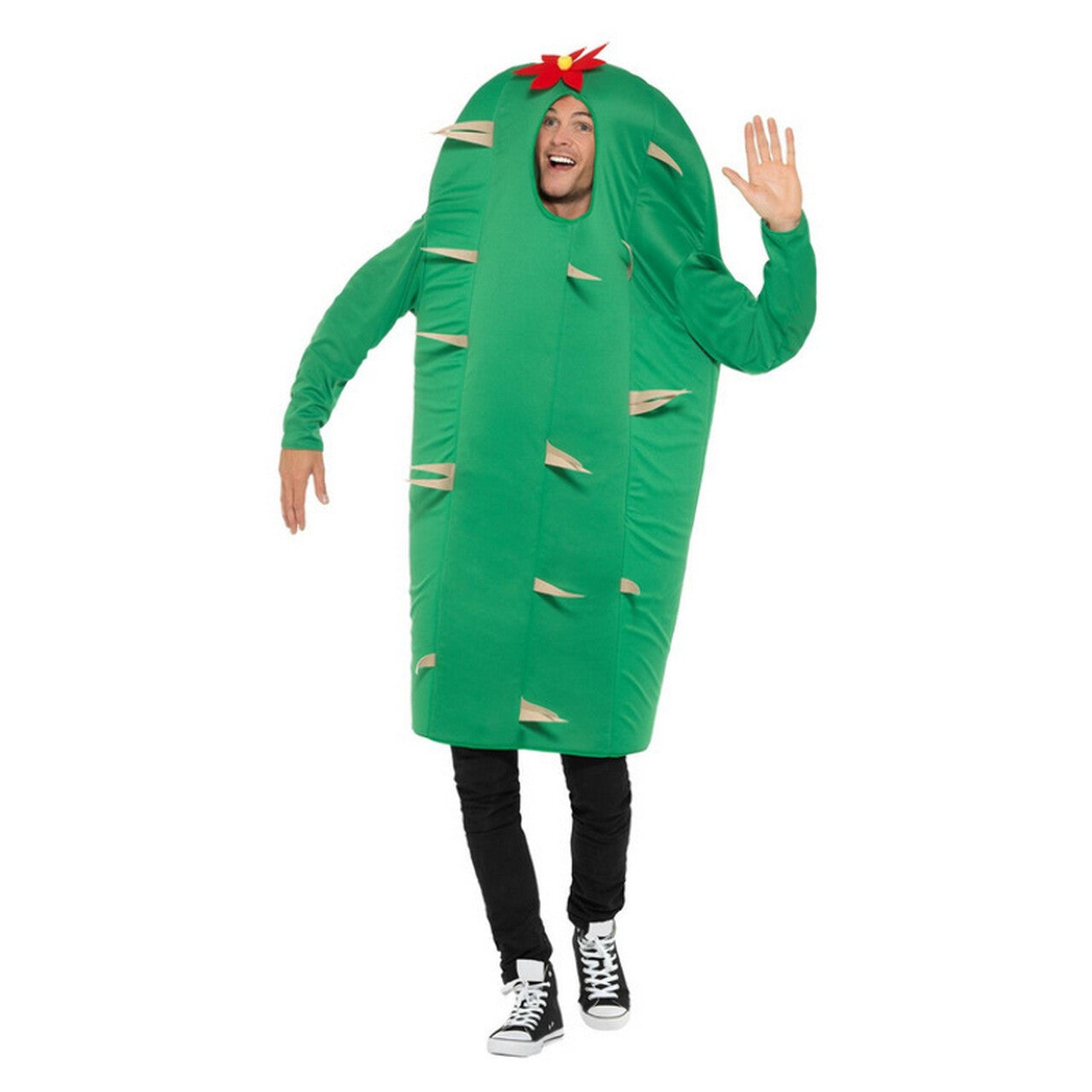 Op deze afbeelding zie je een Kostuums, van het merk Smiffy's. Prikkelbare Meneer Cactus Kostuum