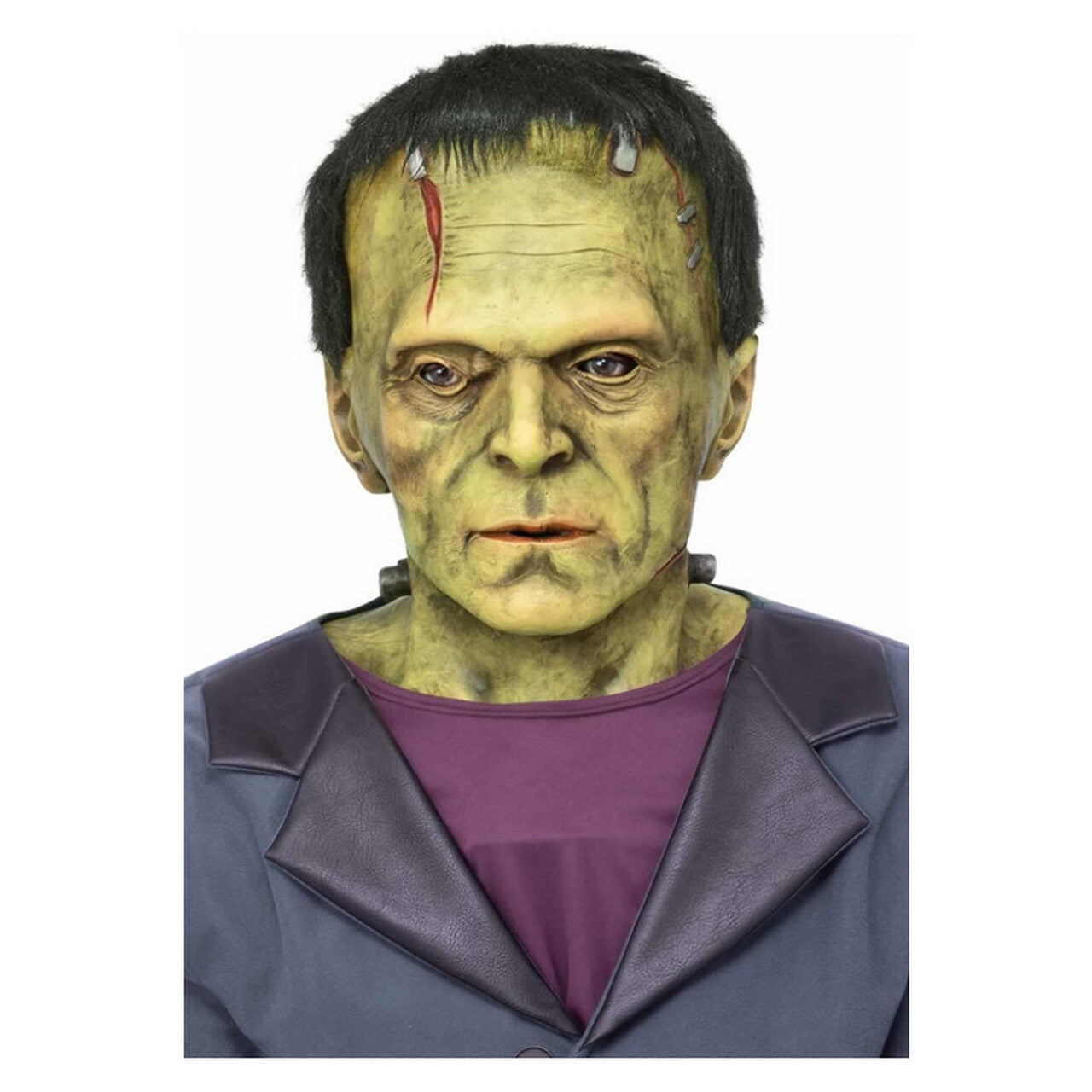 Op deze afbeelding zie je een Accessoires, van het merk Smiffy's. Frankenstein Latex Masker