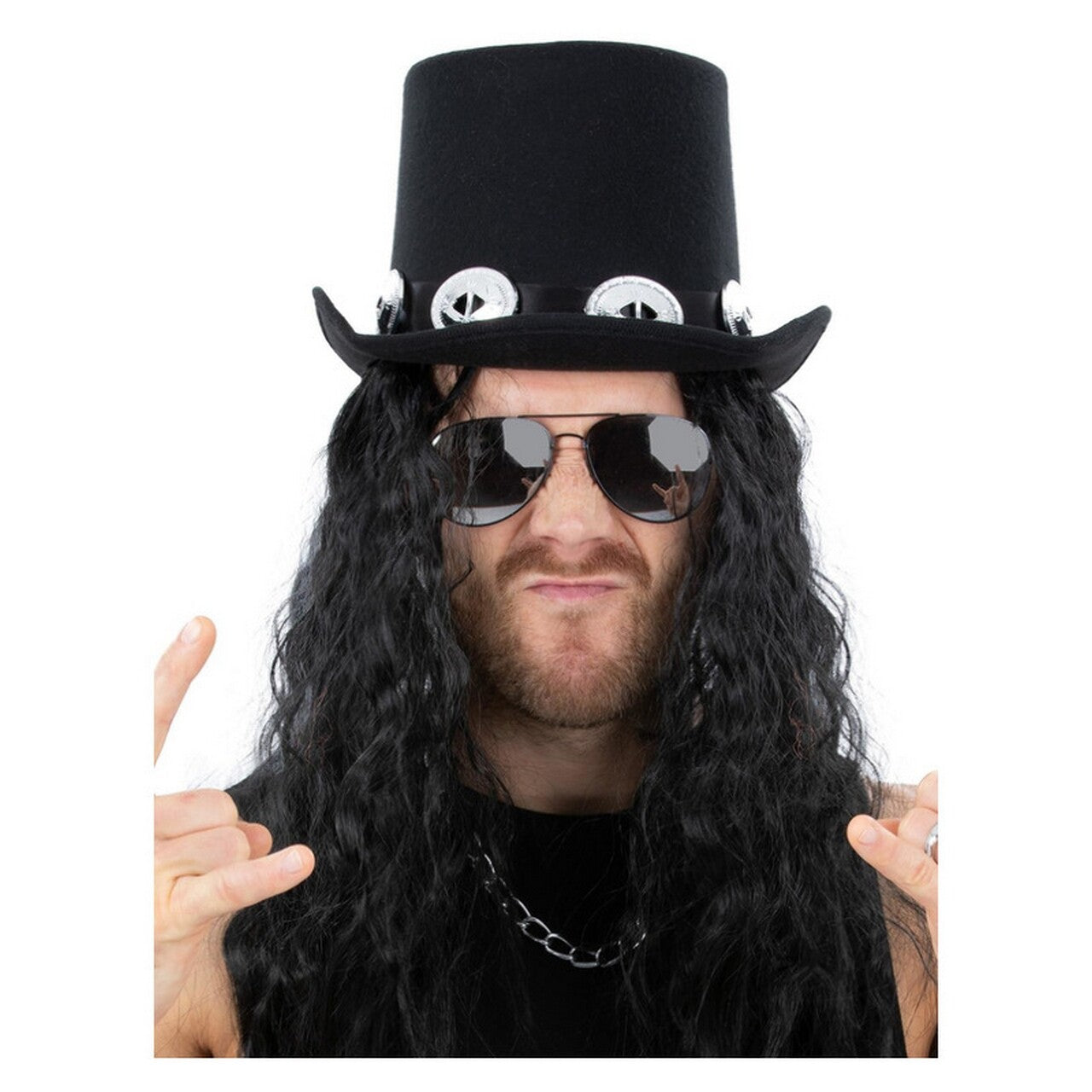 Op deze afbeelding zie je een Accessoires, van het merk Smiffy's. Glam Rock Slash Set