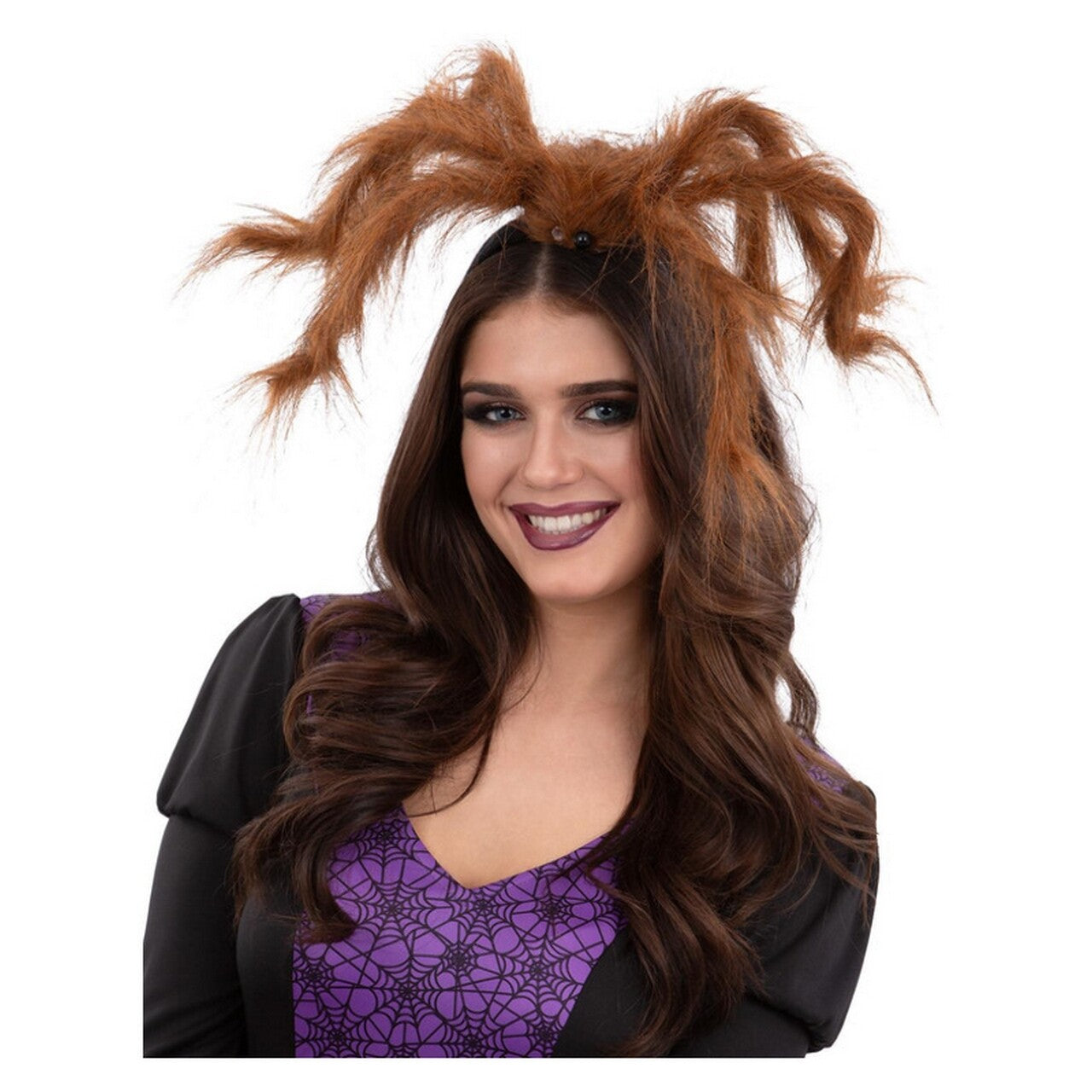 Op deze afbeelding zie je een Accessoires, van het merk Smiffy's. Harige Tarantula Spin Hoofdband