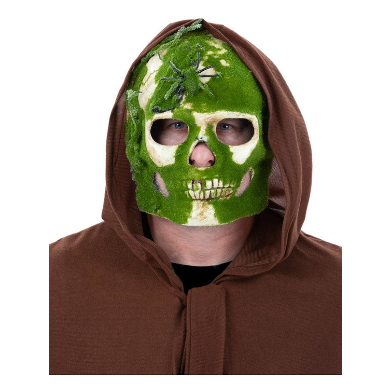 Op deze afbeelding zie je een Accessoires, van het merk Smiffy's. Rottend Mos Schedel Masker