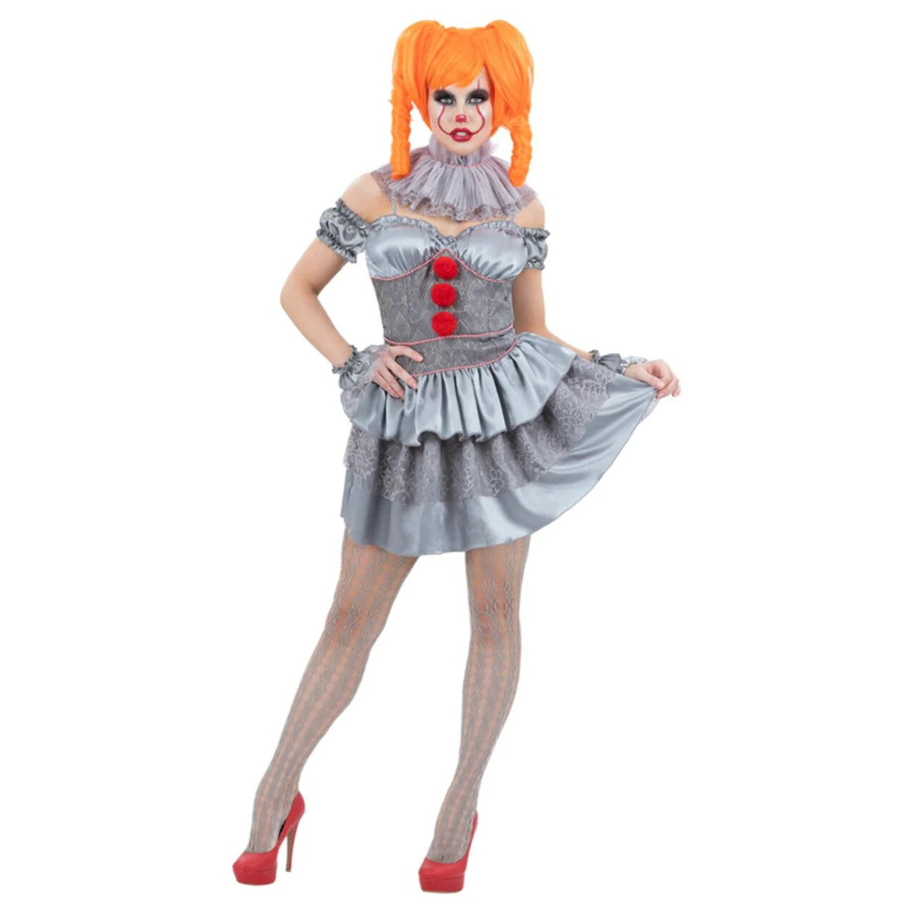 Op deze afbeelding zie je een Kostuums, van het merk Smiffy's. Penny The Wise Lady Vrouw Kostuum