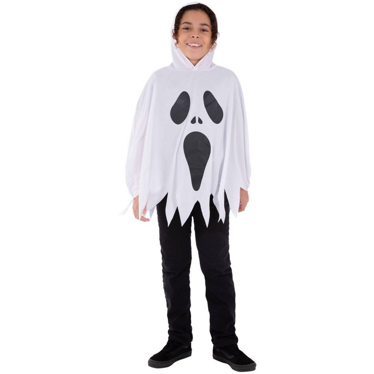 Op deze afbeelding zie je een Kostuums, van het merk Smiffy's. Boeman Scream Spook Kind Kind