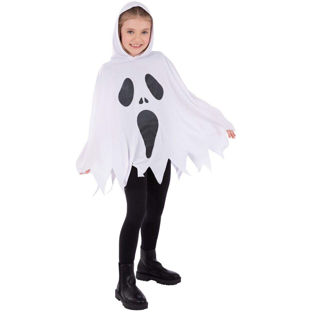 Op deze afbeelding zie je een Kostuums, van het merk Smiffy's. Boeman Scream Spook Kind Kind