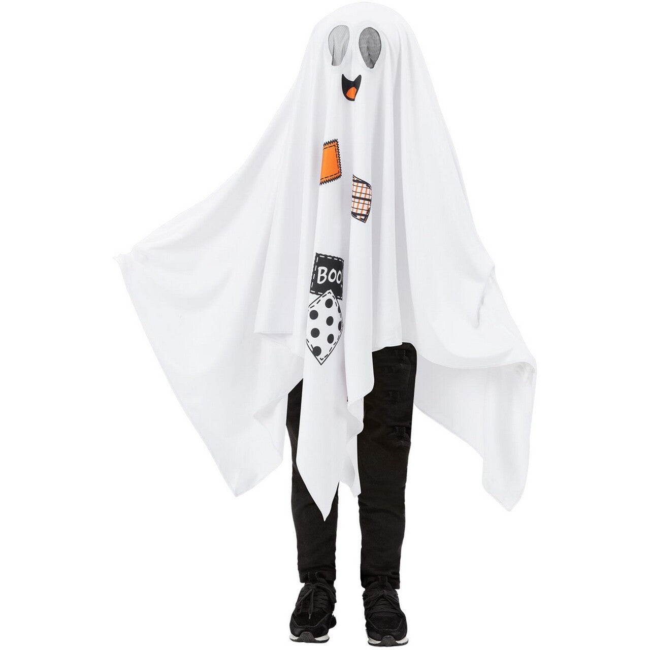 Op deze afbeelding zie je een Kostuums, van het merk Smiffy's. Boohoo Spook Kostuum Kind Kind