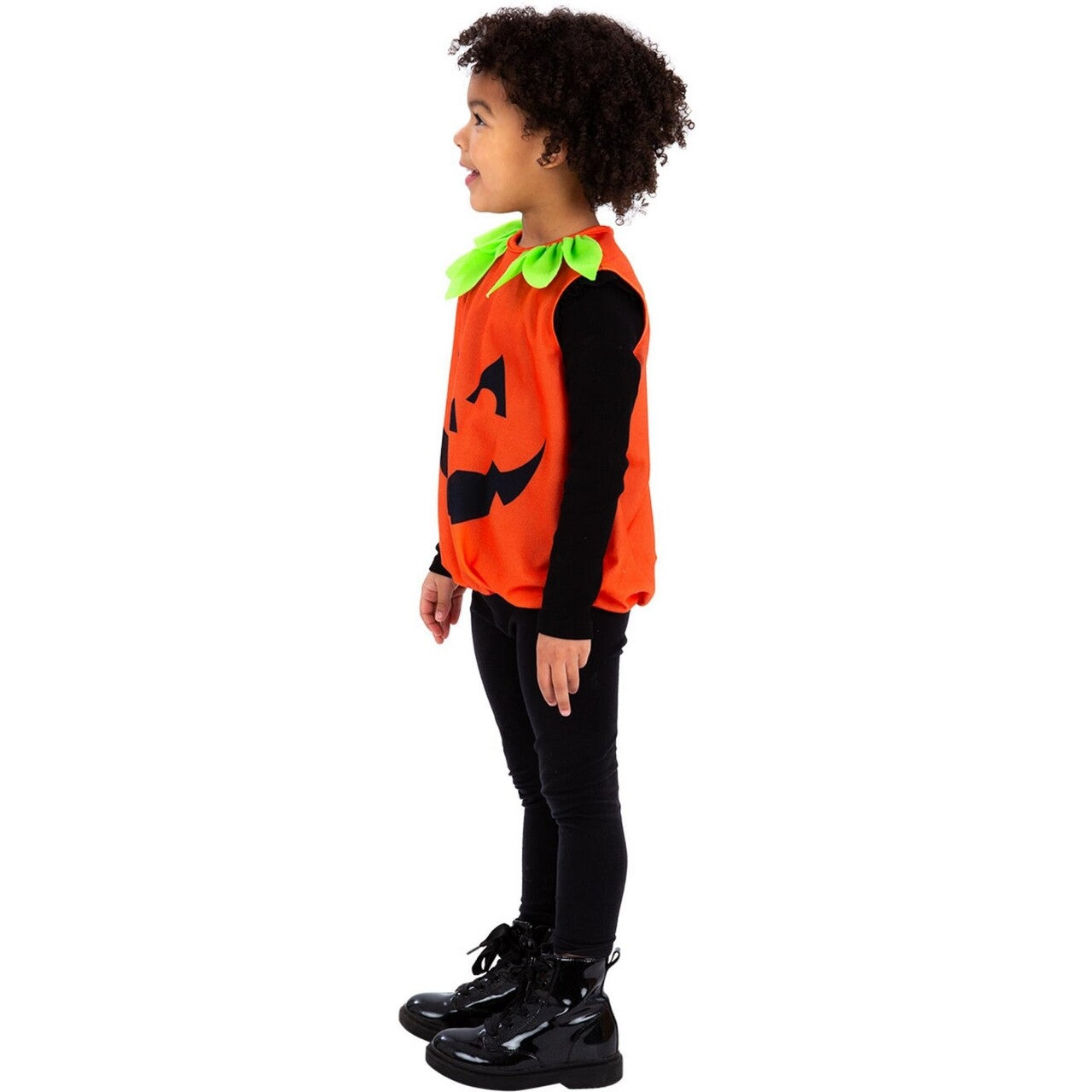 Op deze afbeelding zie je een Kostuums, van het merk Smiffy's. Pompoentje Griezelgroentje Kind