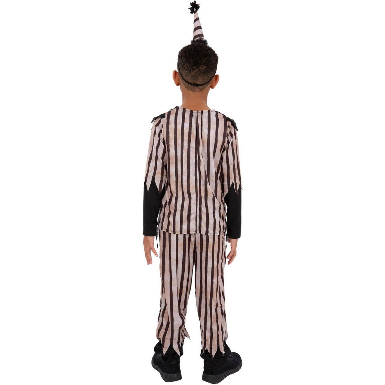 Op deze afbeelding zie je een Kostuums, van het merk Smiffy's. Donker Vintage Clownskostuum Voor Jongens Kostuum