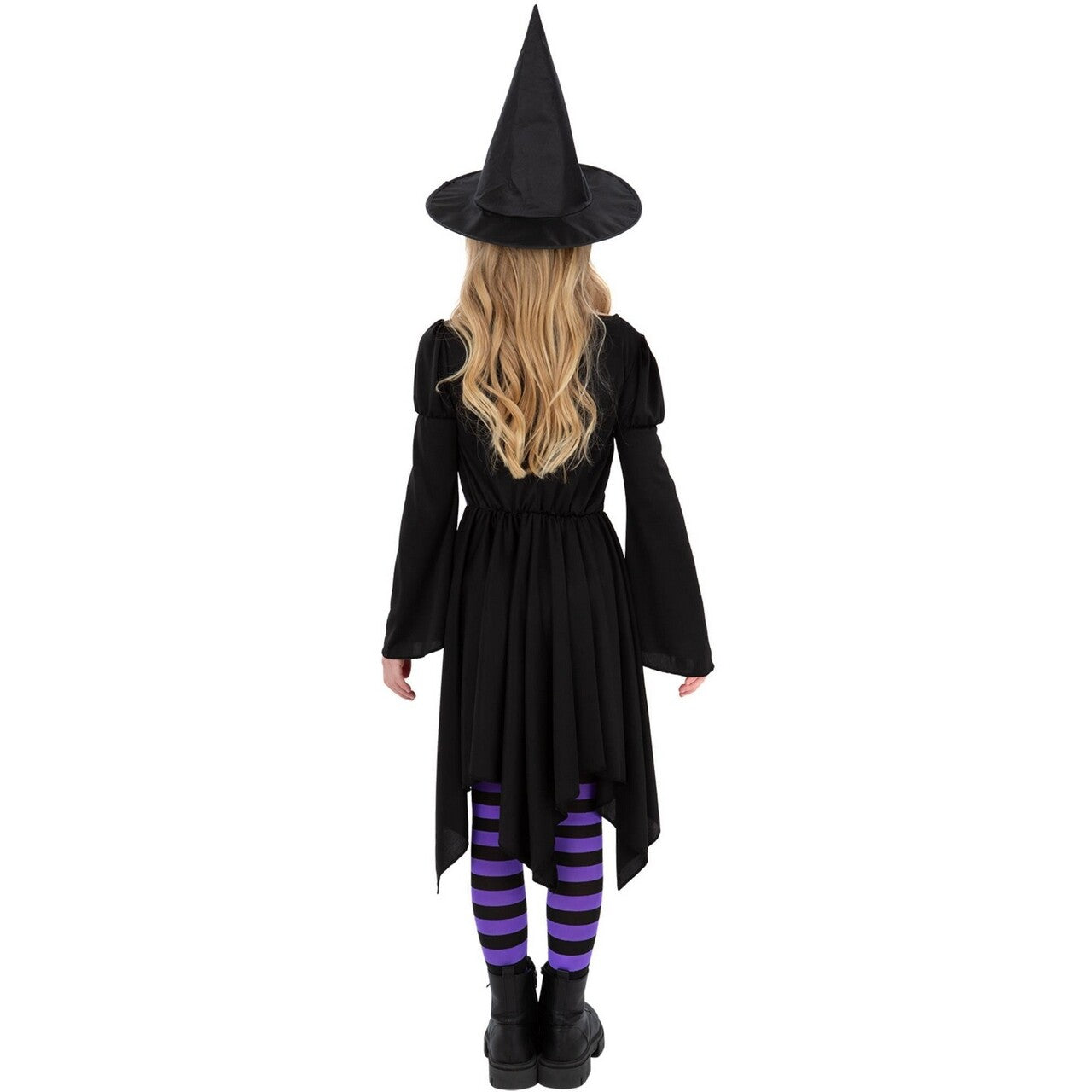 Op deze afbeelding zie je een Kostuums, van het merk Smiffy's. Heksje Frieda Fashionista Meisje Kostuum