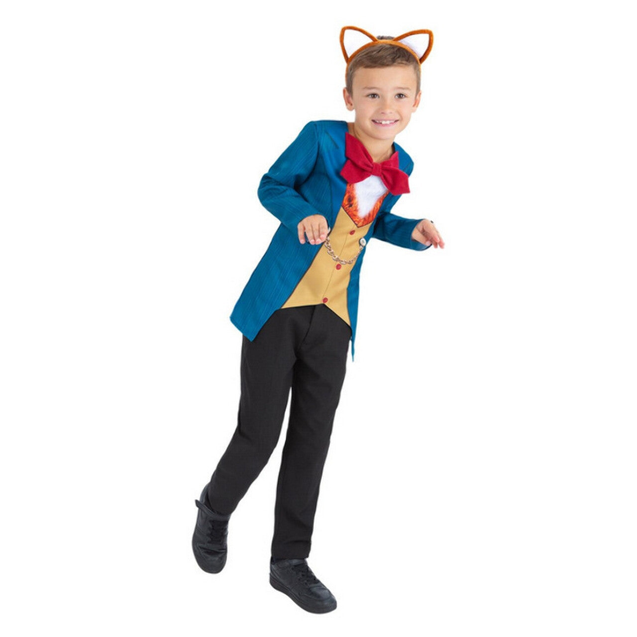 Op deze afbeelding zie je een Kostuums, van het merk Smiffy's. Deftige Vos Volkert Jongen Kostuum