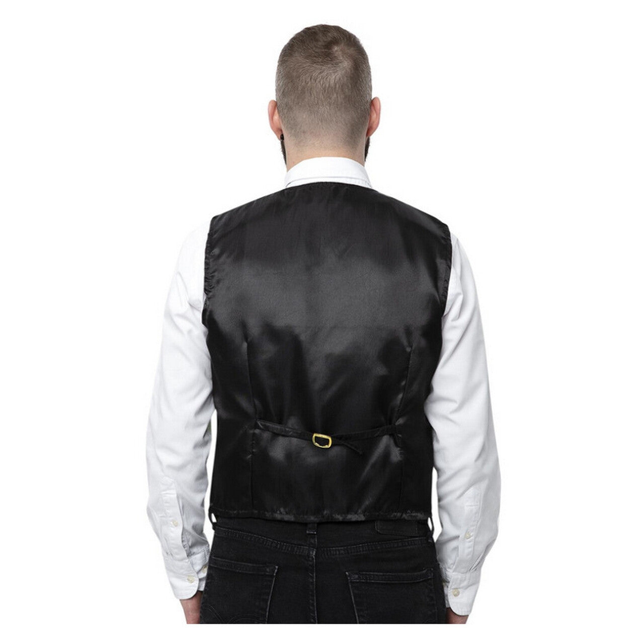 Op deze afbeelding zie je een Kostuums, van het merk Smiffy's. Good Luck Gilet Groen Man
