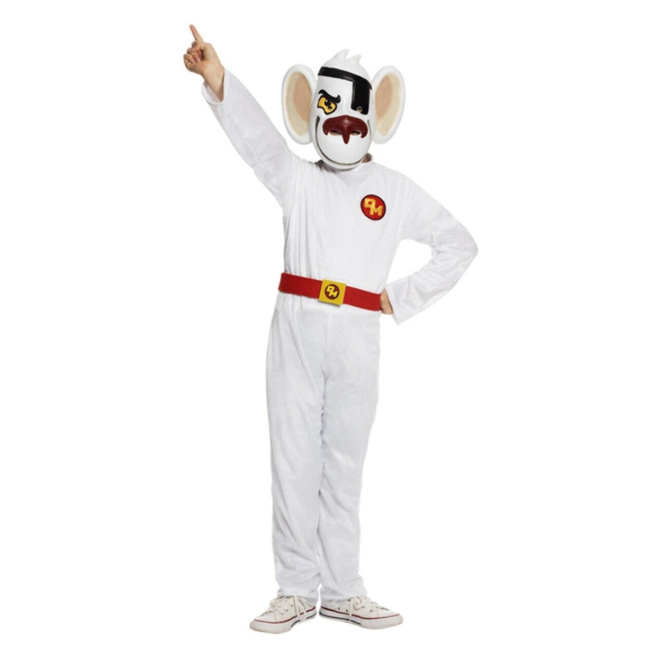 Op deze afbeelding zie je een Kostuums, van het merk Smiffy's. Geheim Agent Danger Mouse Kind Kostuum