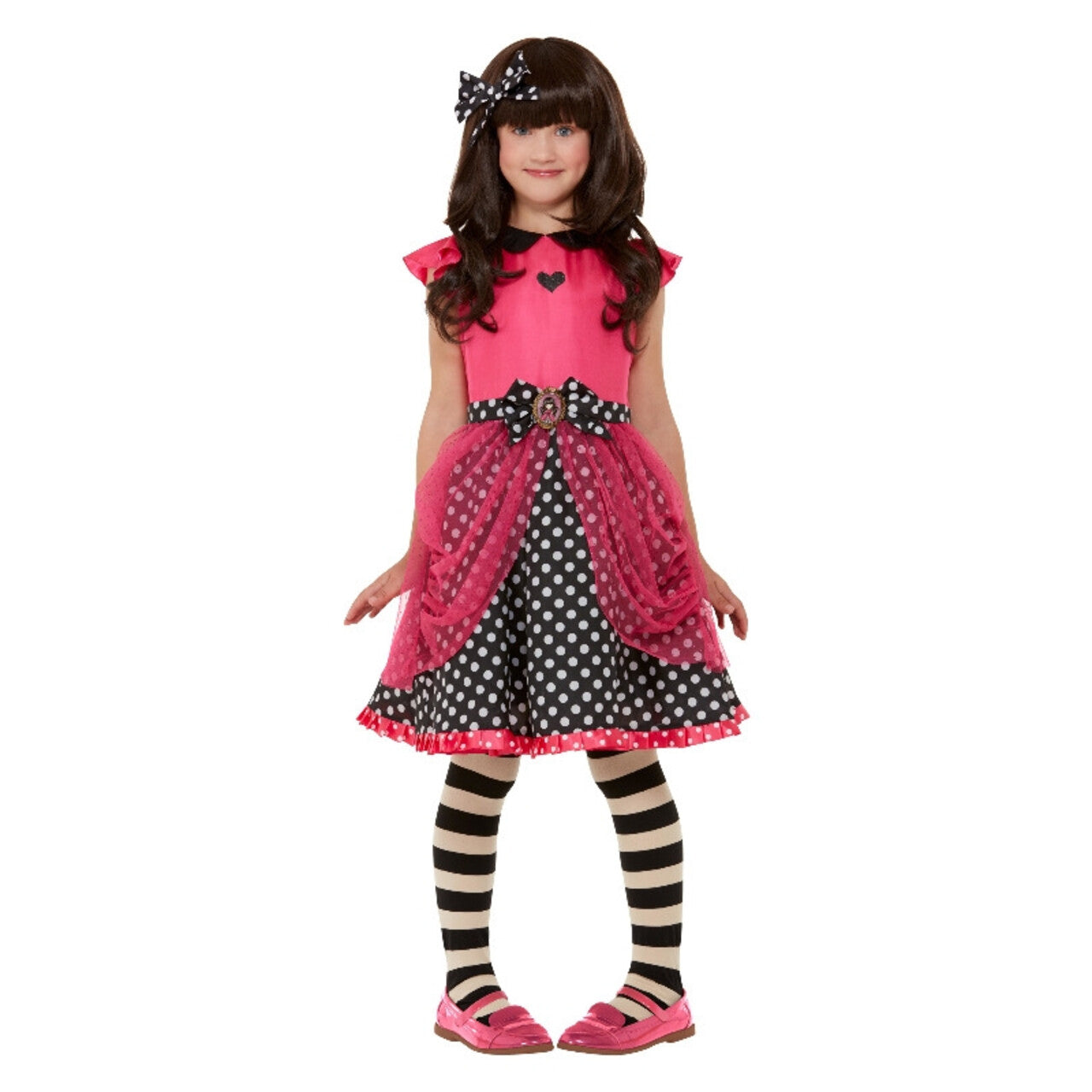 Op deze afbeelding zie je een Kostuums, van het merk Smiffy's. Santoro Pop Ladybird Lieveheersbeestje Meisje Kostuum