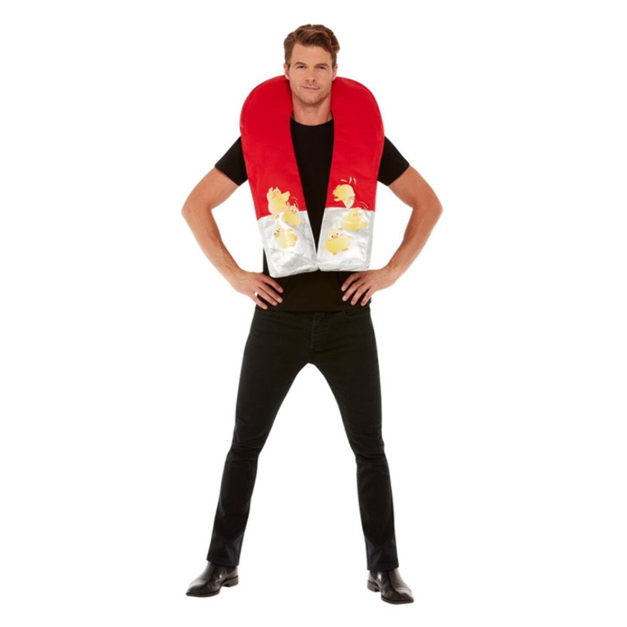 Op deze afbeelding zie je een Kostuums, van het merk Smiffy's. Chick Magnet Kostuum Man
