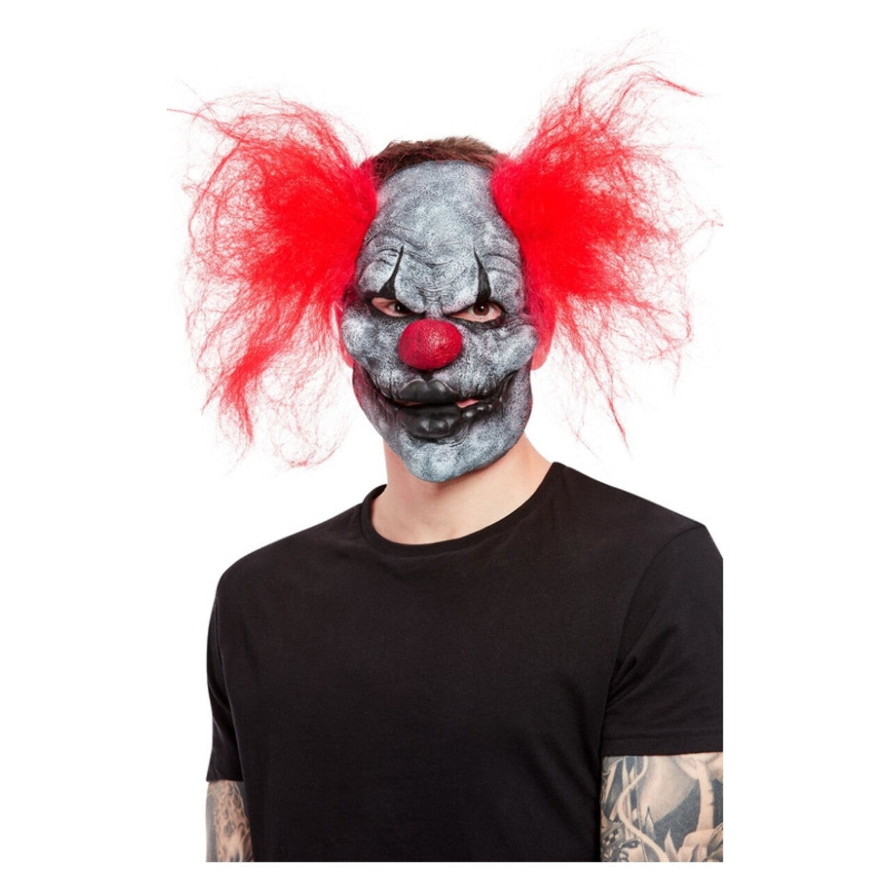 Op deze afbeelding zie je een Accessoires, van het merk Smiffy's. Nachtmerrie Clown Masker