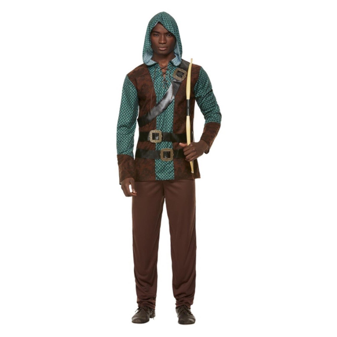 Op deze afbeelding zie je een Kostuums, van het merk Smiffy's. Luxe Boogschutter Man Kostuum