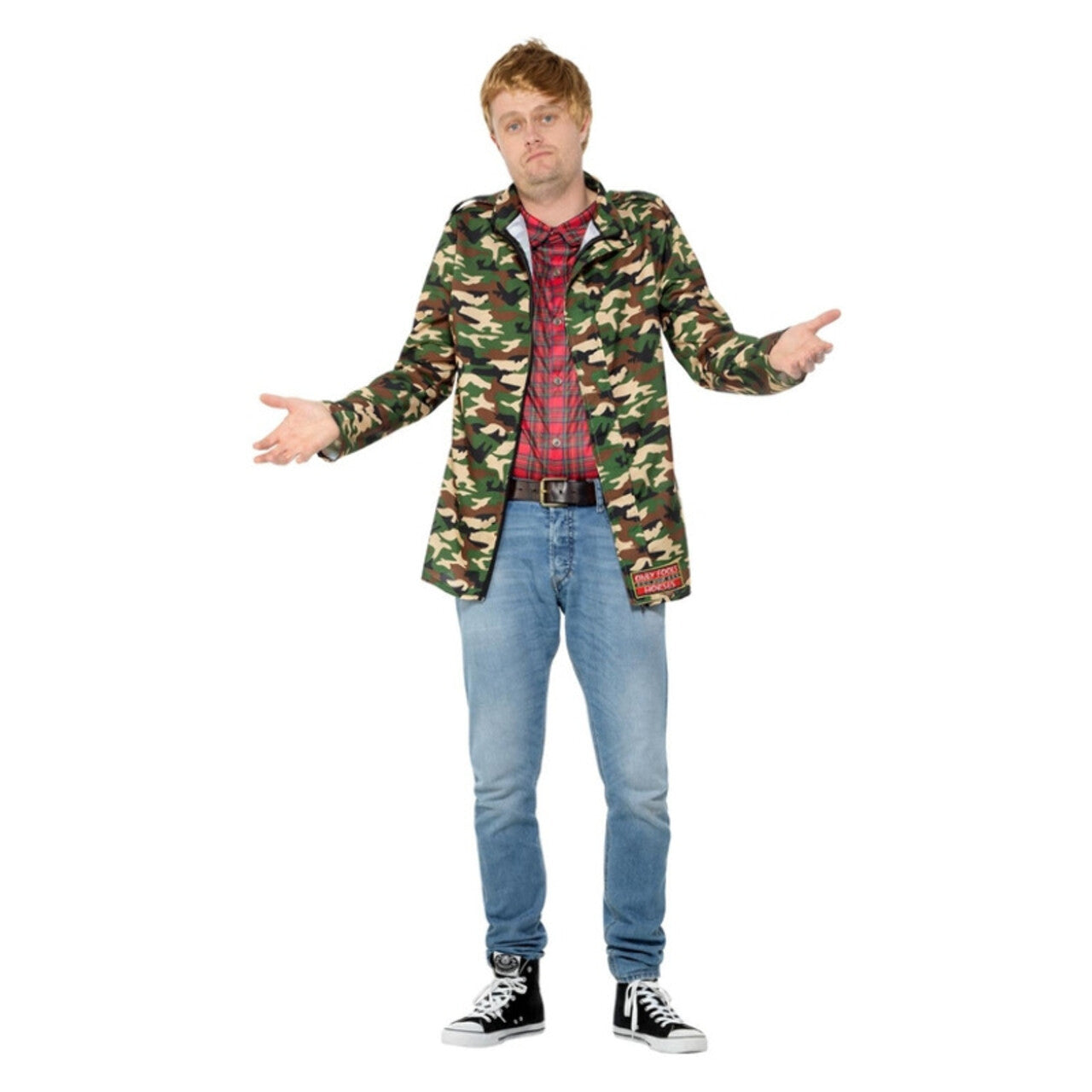 Op deze afbeelding zie je een Kostuums, van het merk Smiffy's. Altijd In De Problemen Rodney Man Kostuum