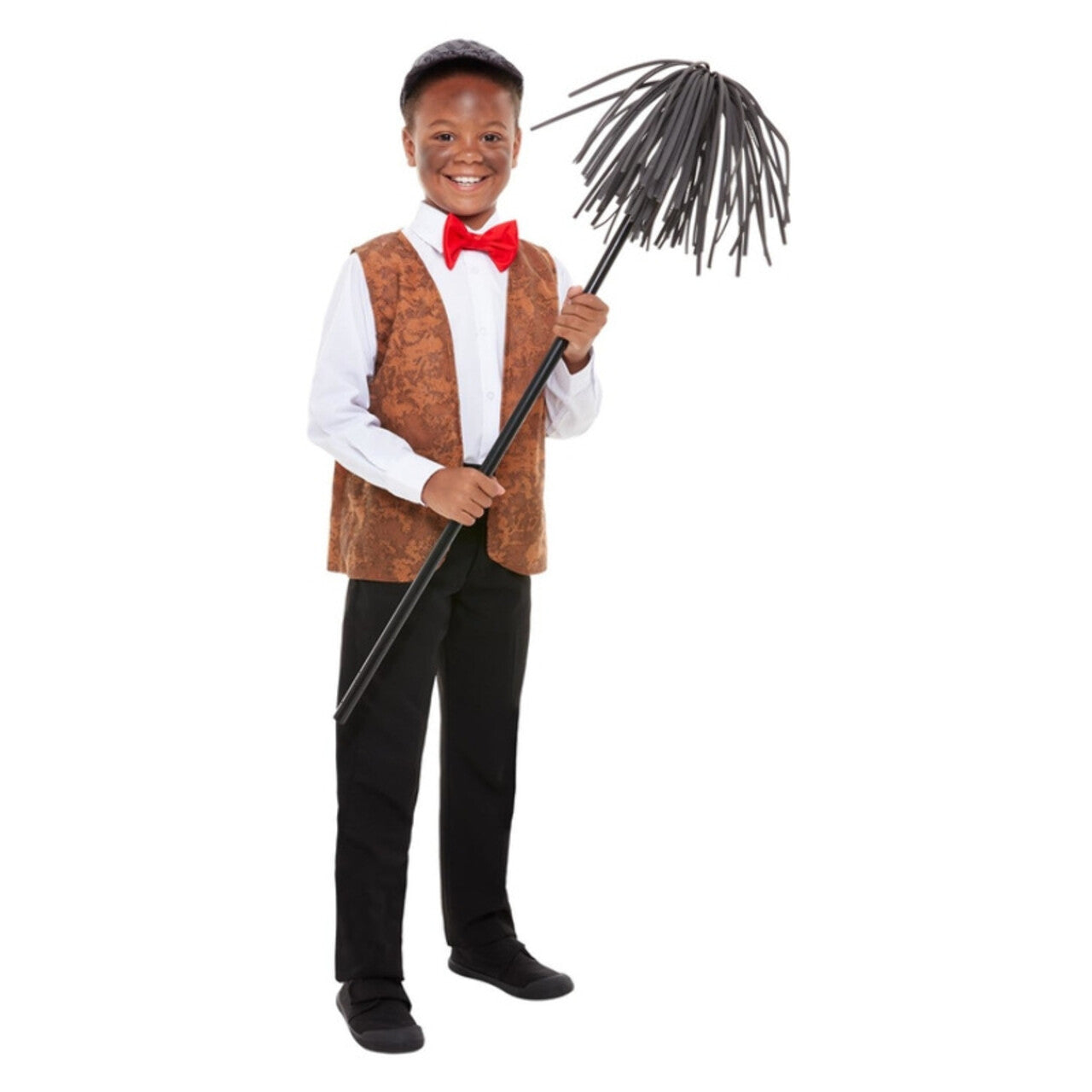 Op deze afbeelding zie je een Kostuums, van het merk Smiffy's. Jaren 50 Schoorsteenveger Kind Jongen Kostuum