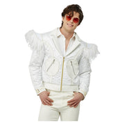 Op deze afbeelding zie je een Kostuums, van het merk Smiffy's. Elton John Vliegen Zonder Vleugels Man Kostuum
