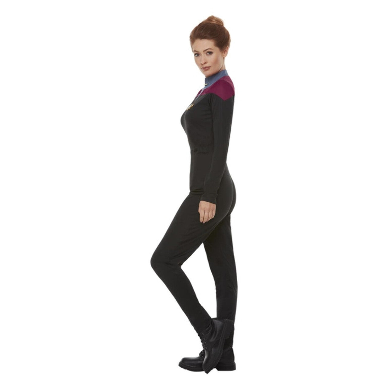 Op deze afbeelding zie je een Kostuums, van het merk Smiffy's. Star Trek™ Voyager Commando Vrouw Kostuum