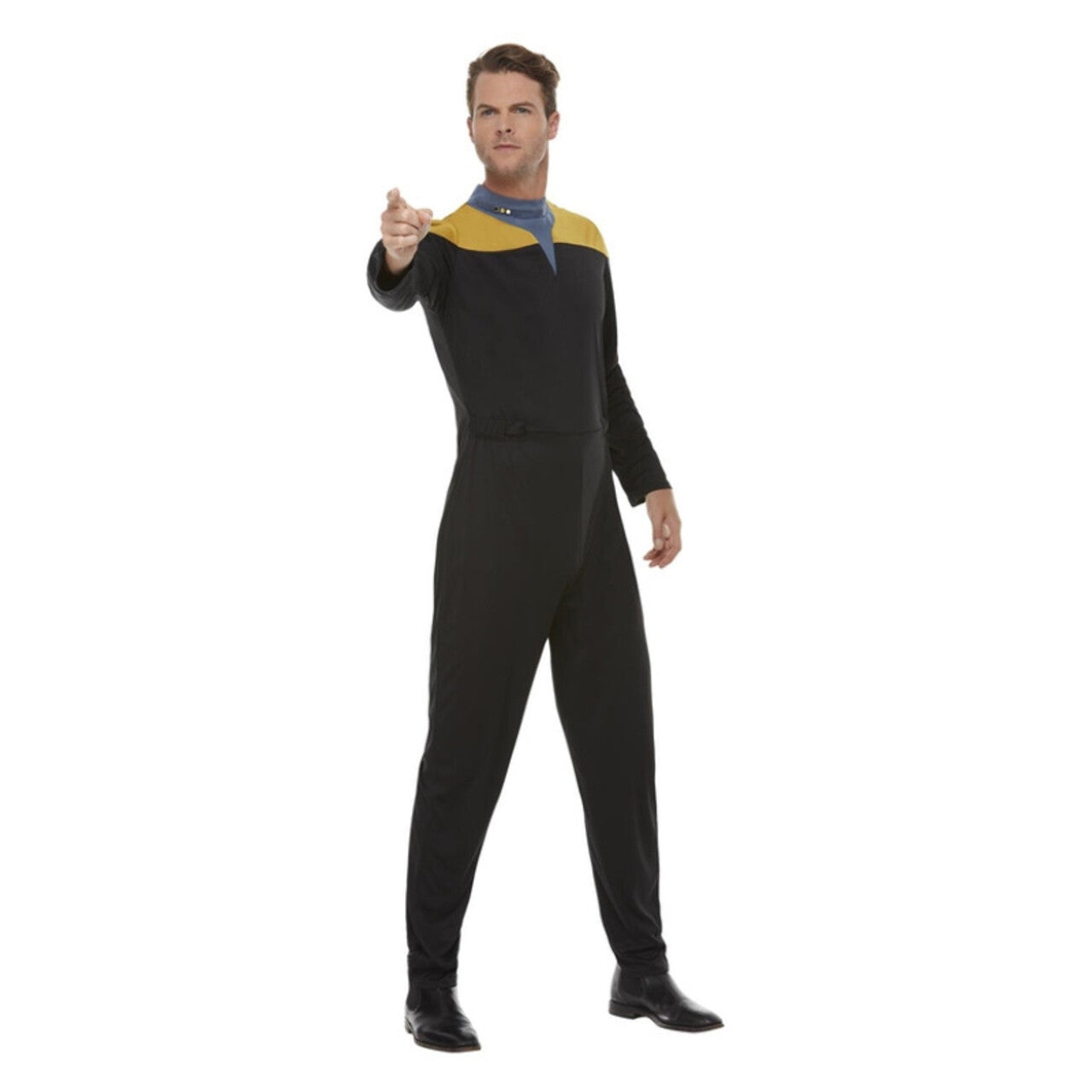 Op deze afbeelding zie je een Kostuums, van het merk Smiffy's. Star Trek™ Voyager Security Man Kostuum
