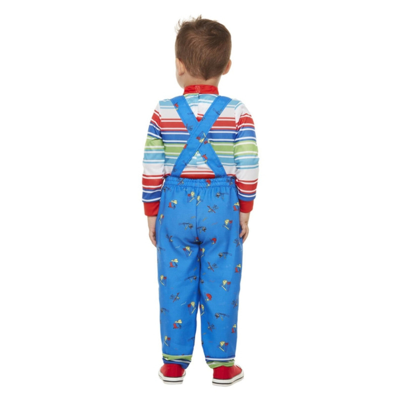 Op deze afbeelding zie je een Kostuums, van het merk Smiffy's. Chucky Wil Alleen Maar Spelen Kind Kostuum