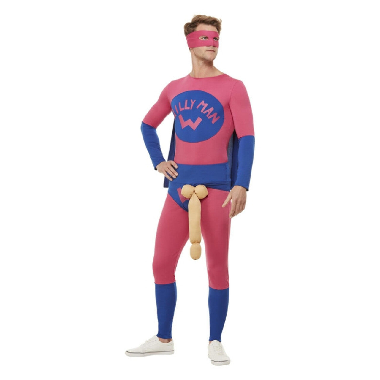 Op deze afbeelding zie je een Kostuums, van het merk Smiffy's. Superheld Willyman Kostuum