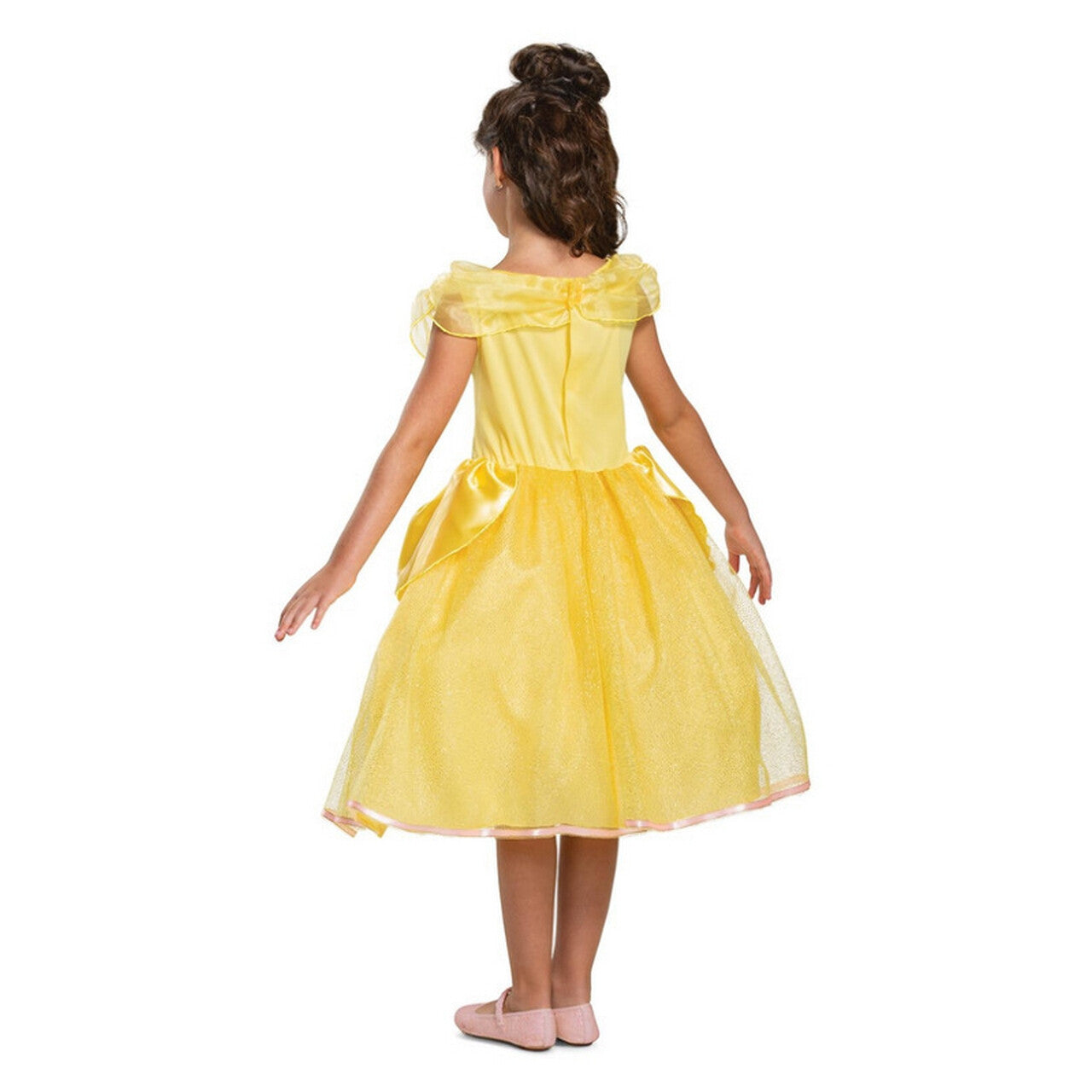 Op deze afbeelding zie je een Kostuums, van het merk Smiffy's. Prinses Disney Beauty And The Beast Belle Deluxe Meisje Kostuum