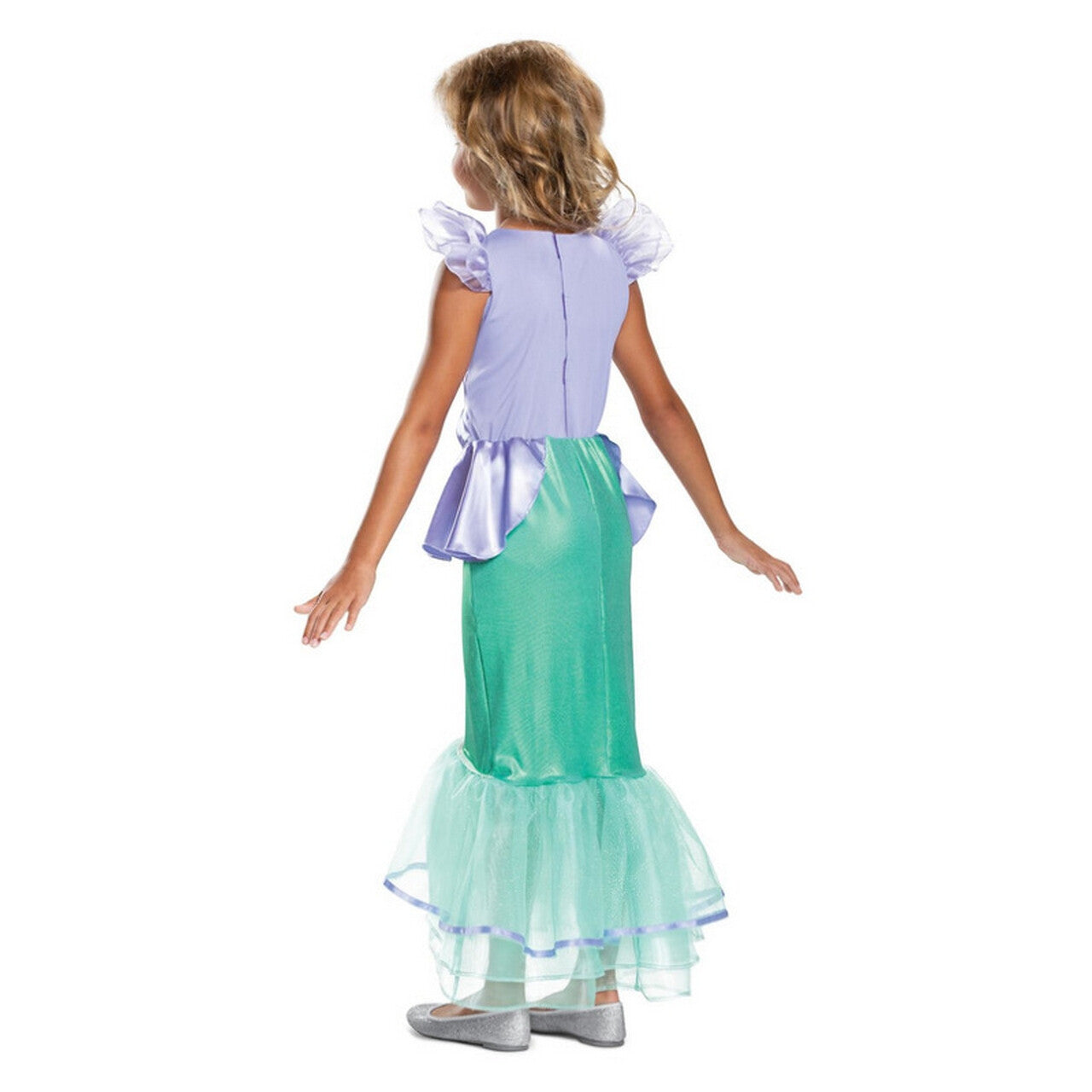 Op deze afbeelding zie je een Kostuums, van het merk Smiffy's. Mooie Disney Kleine Zeemeermin Ariel Deluxe Meisje Kostuum