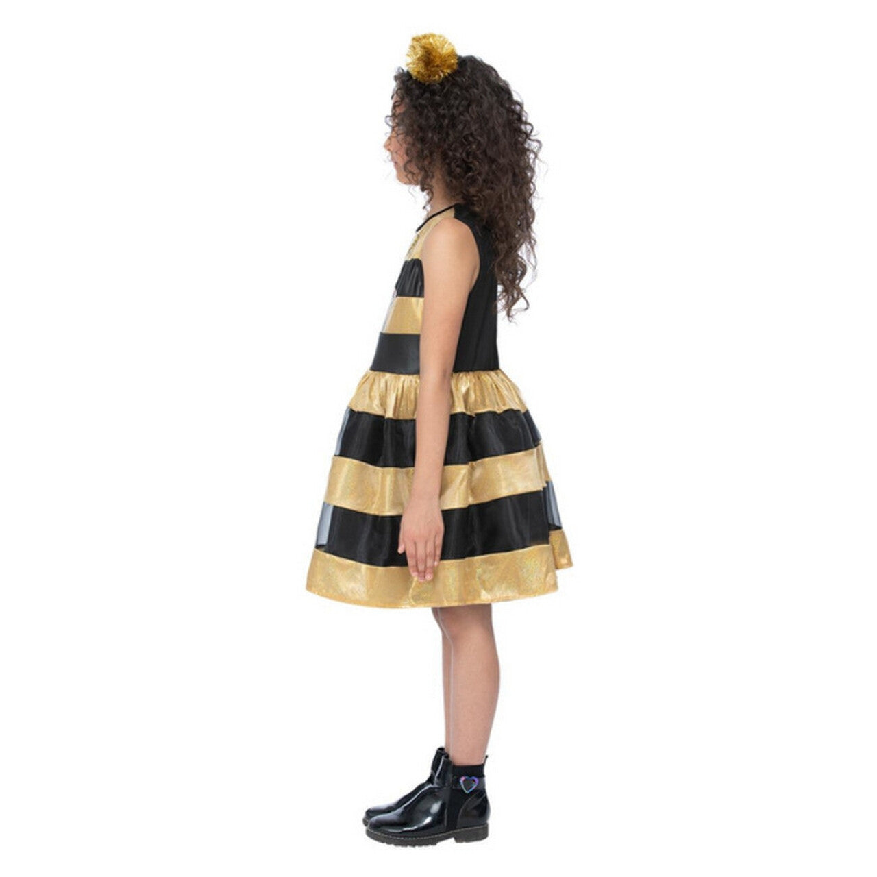 Op deze afbeelding zie je een Kostuums, van het merk Smiffy's. L.o.l Surprise Deluxe Glitterati Queen Bee Meisje Kostuum
