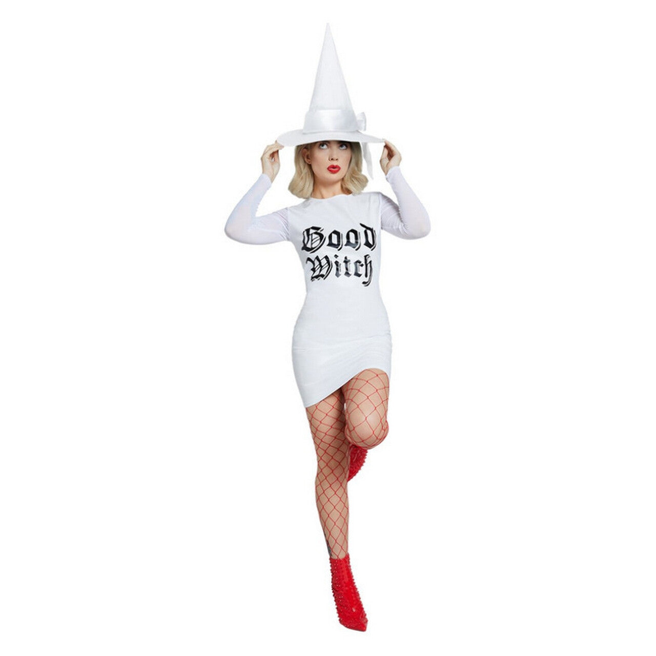 Op deze afbeelding zie je een Kostuums, van het merk Smiffy's. Sexy Goede Heks Olivia Vrouw Kostuum