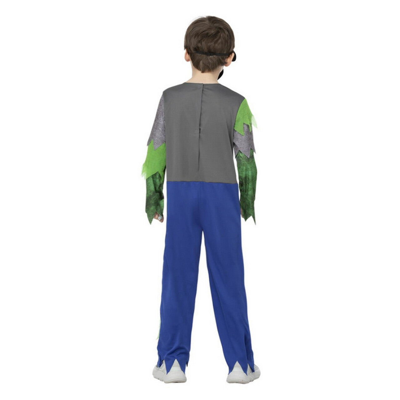 Op deze afbeelding zie je een Kostuums, van het merk Smiffy's. Coole Te Lang Aan Het Gamen Zombie Kind Kostuum
