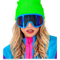 Ski-Bril 80s Blauw