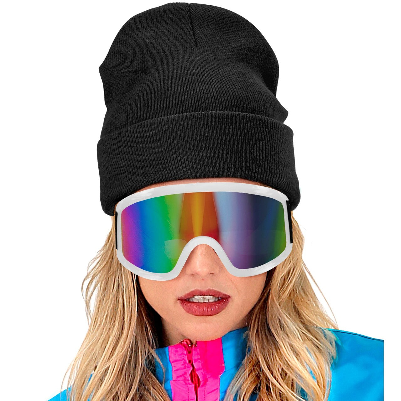 Op deze afbeelding zie je een Accessoires, van het merk Widmann. Zwarte Winter Muts Black Beanie