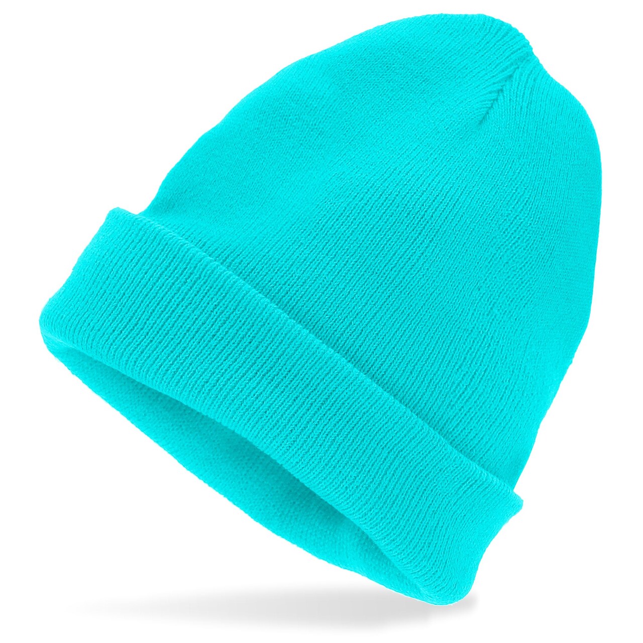 Op deze afbeelding zie je een Accessoires, van het merk Widmann. Lichtblauwe Winter Muts Blue Sky Beanie