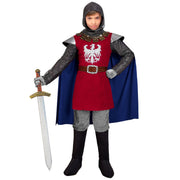 Op deze afbeelding zie je een Kostuums, van het merk Widmann. Koninklijke Ridder Ties Van Ravenhorst Kind Kostuum