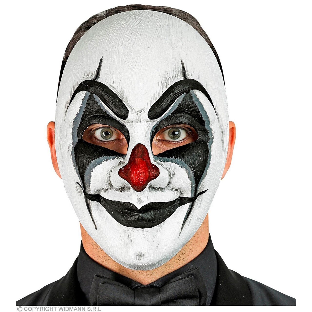 Op deze afbeelding zie je een Accessoires, van het merk Widmann. Masker Theater Scary Clown