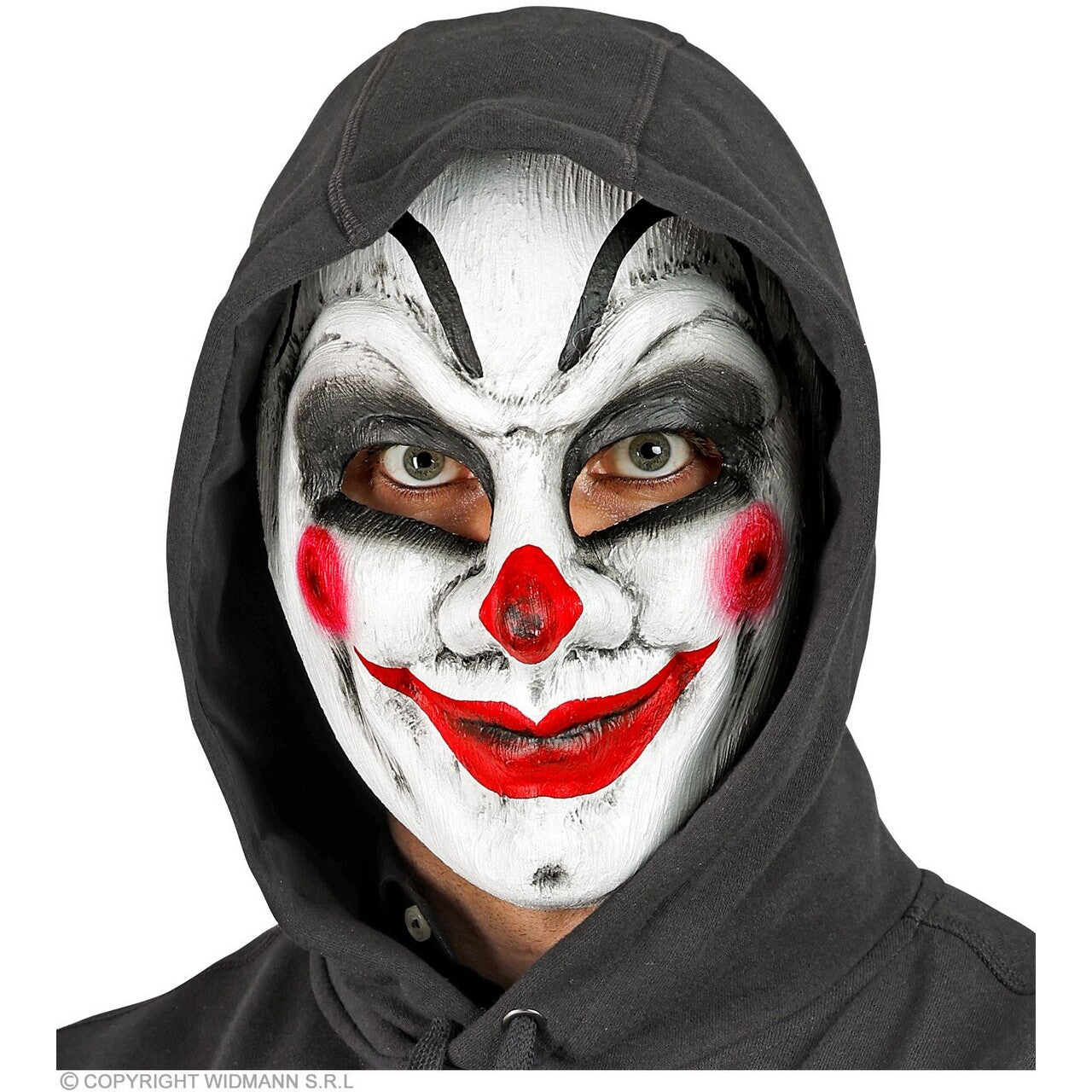 Op deze afbeelding zie je een Accessoires, van het merk Widmann. Masker Theater Enge Clown Freakshow