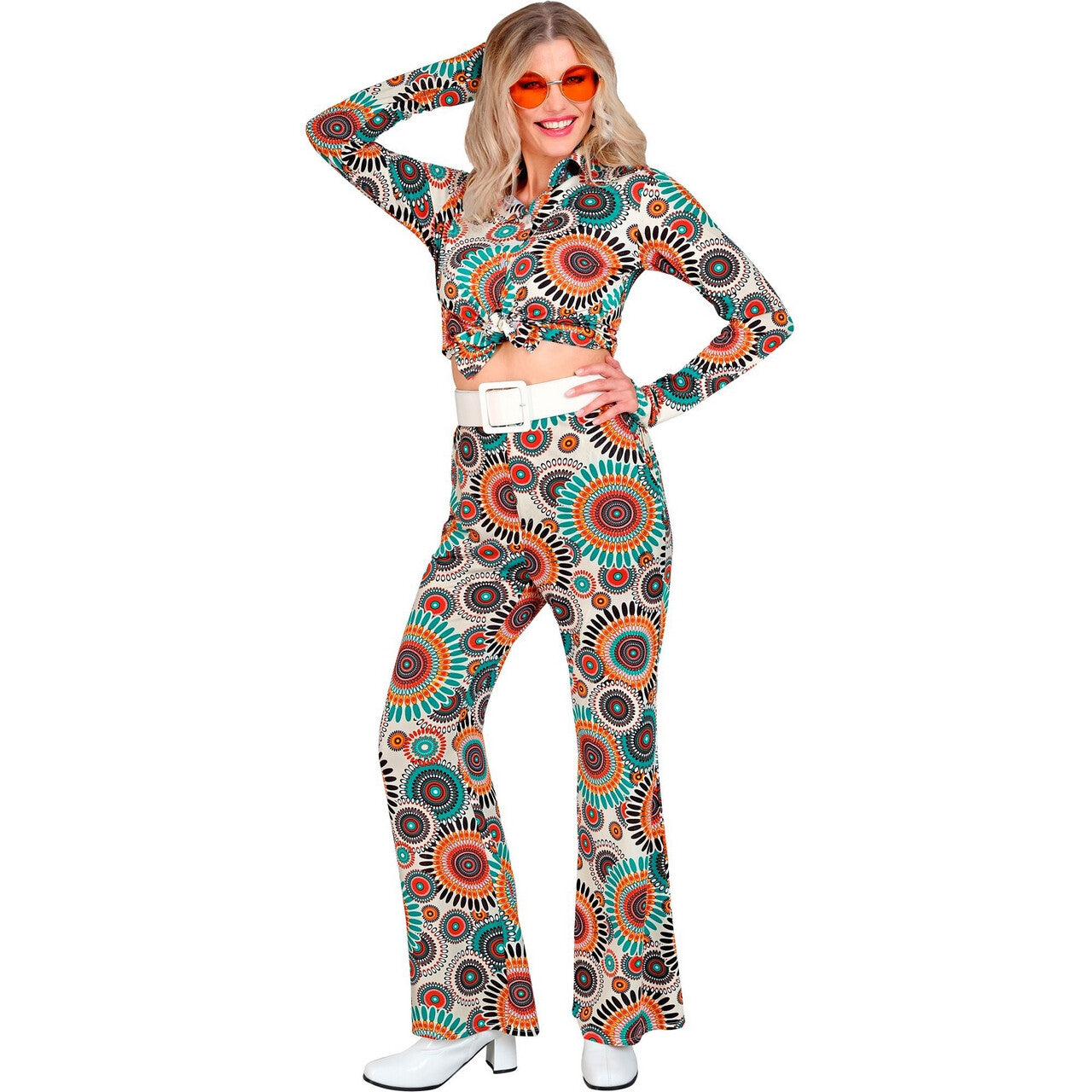 Op deze afbeelding zie je een Kostuums, van het merk Widmann. True Vintage Broek Super 60s Vrouw