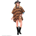 Mexicaanse Boho Poncho Kostuum