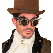 Op deze afbeelding zie je een Accessoires, van het merk Widmann. Steampunk Bril Lashes Out