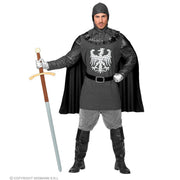 Op deze afbeelding zie je een Kostuums, van het merk Widmann. Donkere Ridder Hurtwell Broeder Van De Nacht Man Kostuum