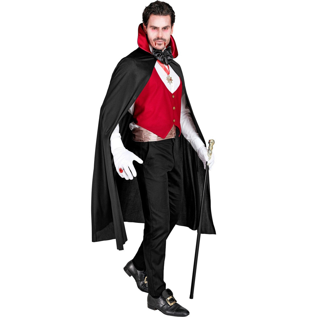 Op deze afbeelding zie je een Kostuums, van het merk Widmann. Charmante Vampier Uit Transsylvania Kostuum