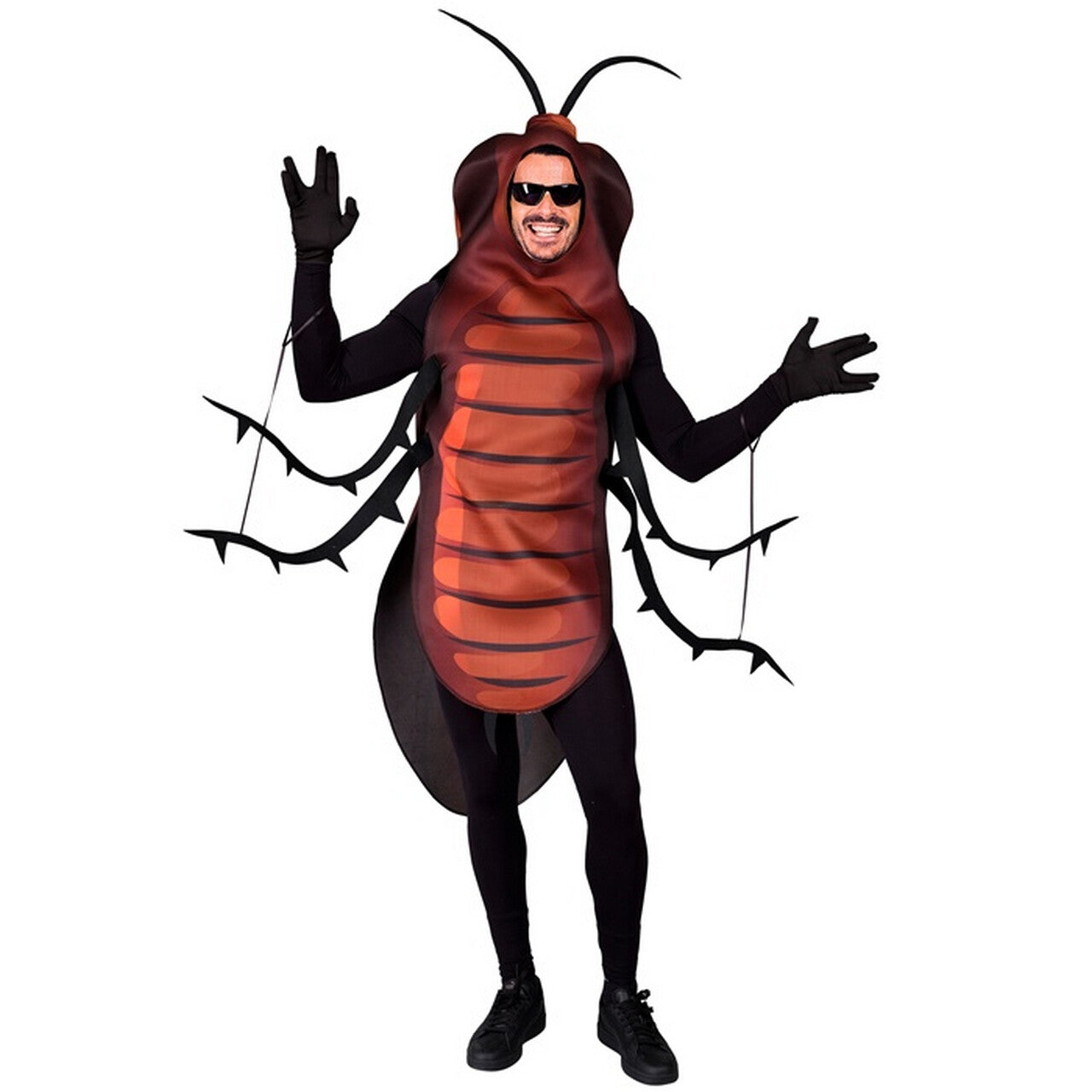 Op deze afbeelding zie je een Kostuums, van het merk Widmann. La Cucaracha Man Kostuum
