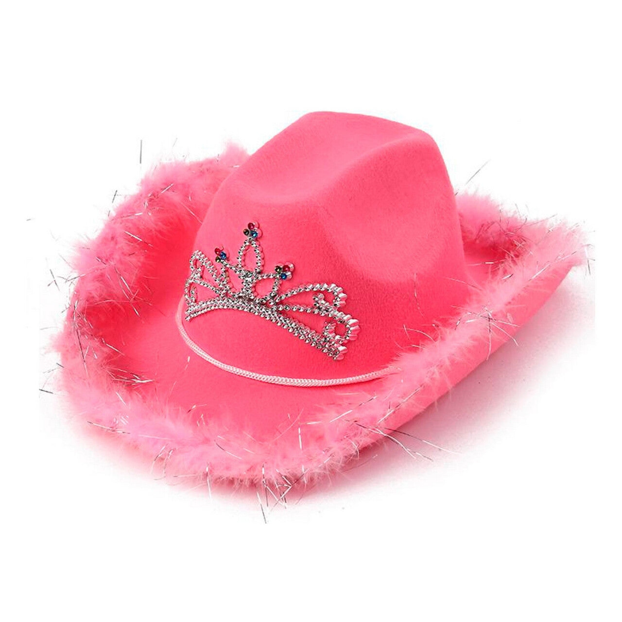 Op deze afbeelding zie je een Accessoires, van het merk Widmann. Cowgirl Hoed Queen Rodeo