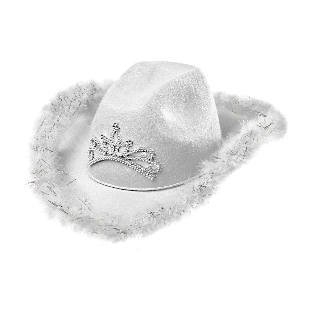 Op deze afbeelding zie je een Accessoires, van het merk Widmann. Cowgirl Hoed Barn Queen