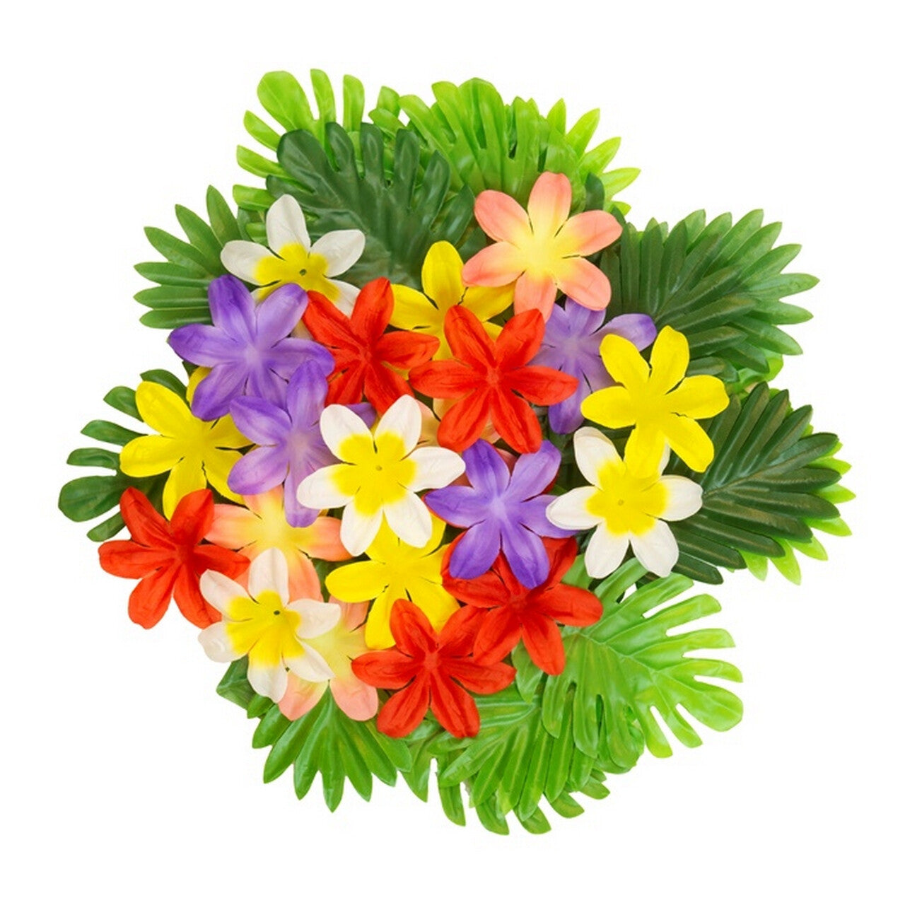 Op deze afbeelding zie je een Decoratie, van het merk Widmann. Hawaii Party Decoratie Bloemen
