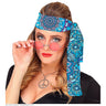 So 60s Hoofdband Mandala Blauw